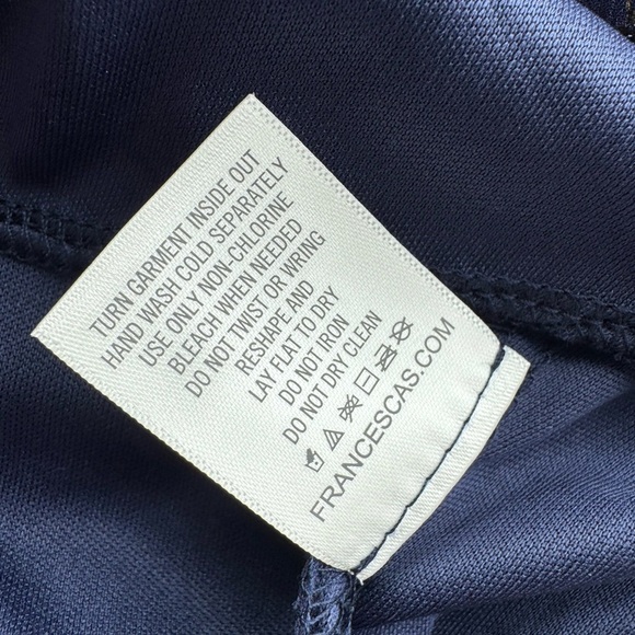 NWT Mi Ami Francesca’s Navy Star Print Dress 
Size XX Small - Picture 3 of 7